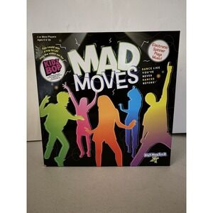 Mad Moves Dance Fun Music Board Game - 3 or more players - Ages 8+ Tested